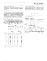 ADXL210AE-REEL Datasheet Pagina 9