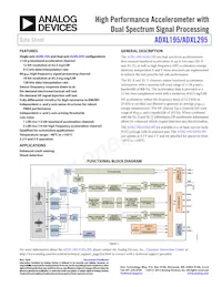 ADXL295WBRDZ-RL Datasheet Copertura
