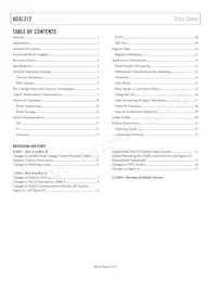 ADXL312ACPZ-RL Datasheet Page 2