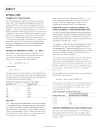 ADXL323KCPZ-RL Datasheet Page 12