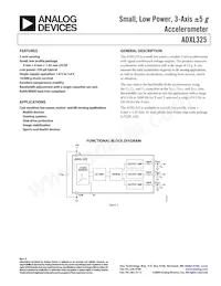 ADXL325BCPZ-RL Datasheet Copertura