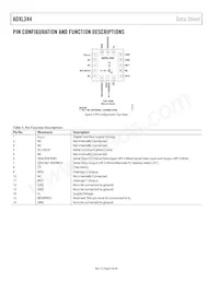 ADXL344ACCZ-RL Datasheet Page 6