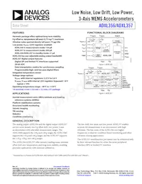 ADXL357BEZ-RL7 Datasheet Copertura