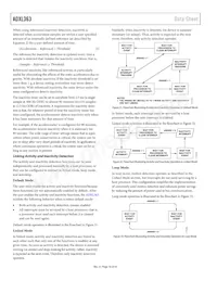 ADXL363BCCZ-RL Datasheet Page 18