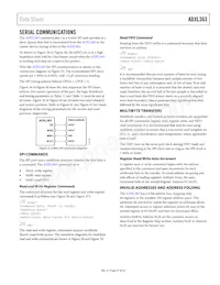 ADXL363BCCZ-RL Datasheet Page 21