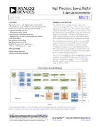 ADXL701WBRWZ-UP-RL Datenblatt Cover