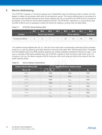 AT30TS01-MAA5M-T Datasheet Page 10