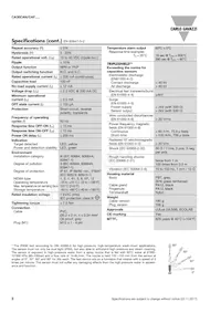 CA30CAF16NAM1 Datenblatt Seite 2