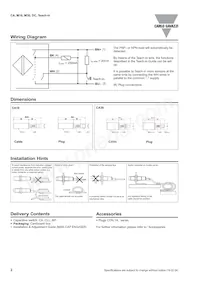 CA30CLL30BPM1數據表 頁面 2