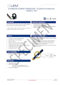 CAB500-C/SP5 Datasheet Cover