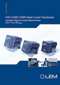 CASR 15-NP數據表 封面