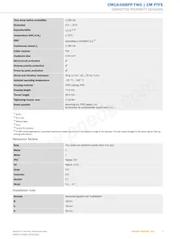 CM18-08BPP-TW0 Datasheet Page 3