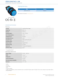 CM30-25NPP-KC1 Datasheet Page 2