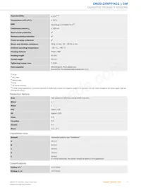 CM30-25NPP-KC1 Datasheet Page 3