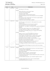 CMV2000-2E5M1LP Datasheet Page 4