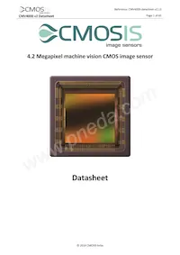 CMV4000-2E5M1LP Datasheet Cover