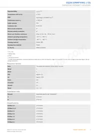 CQ28-10NNP-KW1 Datasheet Page 3