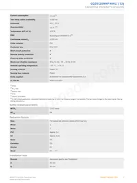 CQ35-25NNP-KW1 Datasheet Page 3