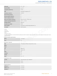 CQ35-25NPP-KC1 Datasheet Page 3