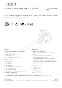 CTSR 0.3-TP/SP4 Datasheet Copertura