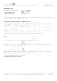CTSR 0.6-TP/SP2 Datasheet Pagina 9
