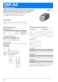 D6F-70A7-000 Datasheet Page 14