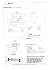 DHR 1000 C5 Datasheet Pagina 4