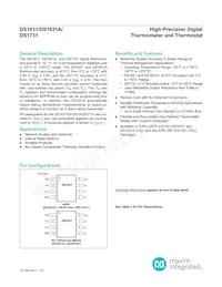DS1631Z/T&R Datenblatt Cover