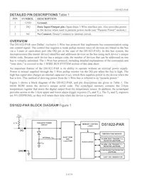 DS1822-PAR+T&R Datasheet Pagina 2