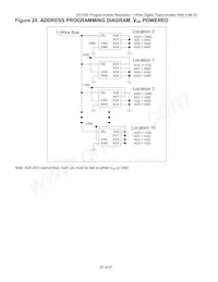 DS1825U+T&R Datasheet Pagina 20