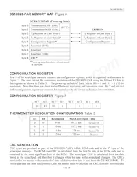 DS18B20-PAR+T&R Datasheet Pagina 6