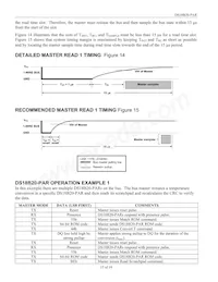 DS18B20-PAR+T&R Datasheet Page 15