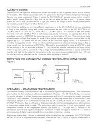 DS18S20-PAR+T&R Datasheet Pagina 3