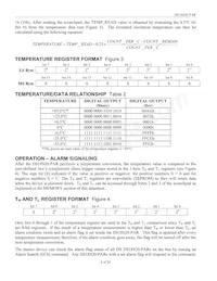 DS18S20-PAR+T&R Datasheet Page 4