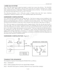 DS18S20-PAR+T&R Datenblatt Seite 7