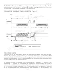 DS18S20-PAR+T&R Datasheet Page 14