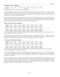 DS2422S+ Datasheet Pagina 21