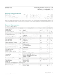DS28EA00U+ Datasheet Page 2