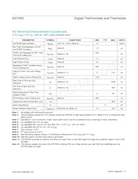 DS7505U+T&R Datasheet Page 3