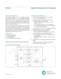 DS75LVS+T&R Datasheet Cover