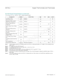 DS75LVS+T&R Datasheet Pagina 3
