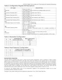 DS75LXS+T&R Datasheet Pagina 8