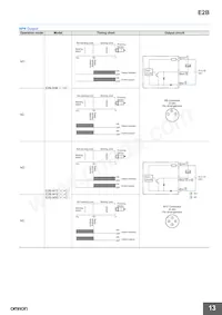 E2B-M18KN16-M1-B2 Datasheet Page 13