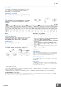 E2B-M18KN16-M1-B2 Datasheet Page 21