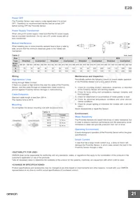 E2B-M18KN16-M1-B2 데이터 시트 페이지 21