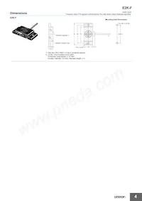E2K-F10MC1-6 Datasheet Pagina 4