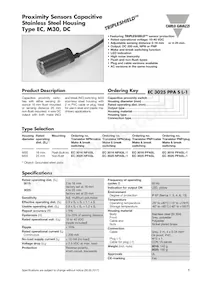 EC3025PPASL-1 Datenblatt Cover