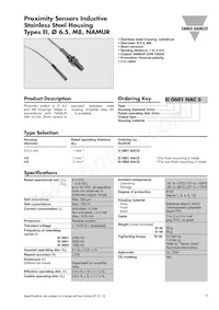 EI0801NACS Datasheet Cover