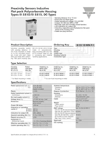 EI5515PPAP-1 Datasheet Cover