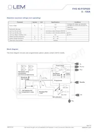 FHS 40-P/SP600 Datasheet Page 2